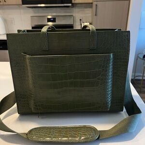 BEIS Work Tote in Green